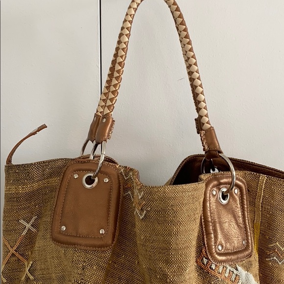 NWOT Karin Bouriad MARRAKECH Morocco tote bag - Picture 3 of 6